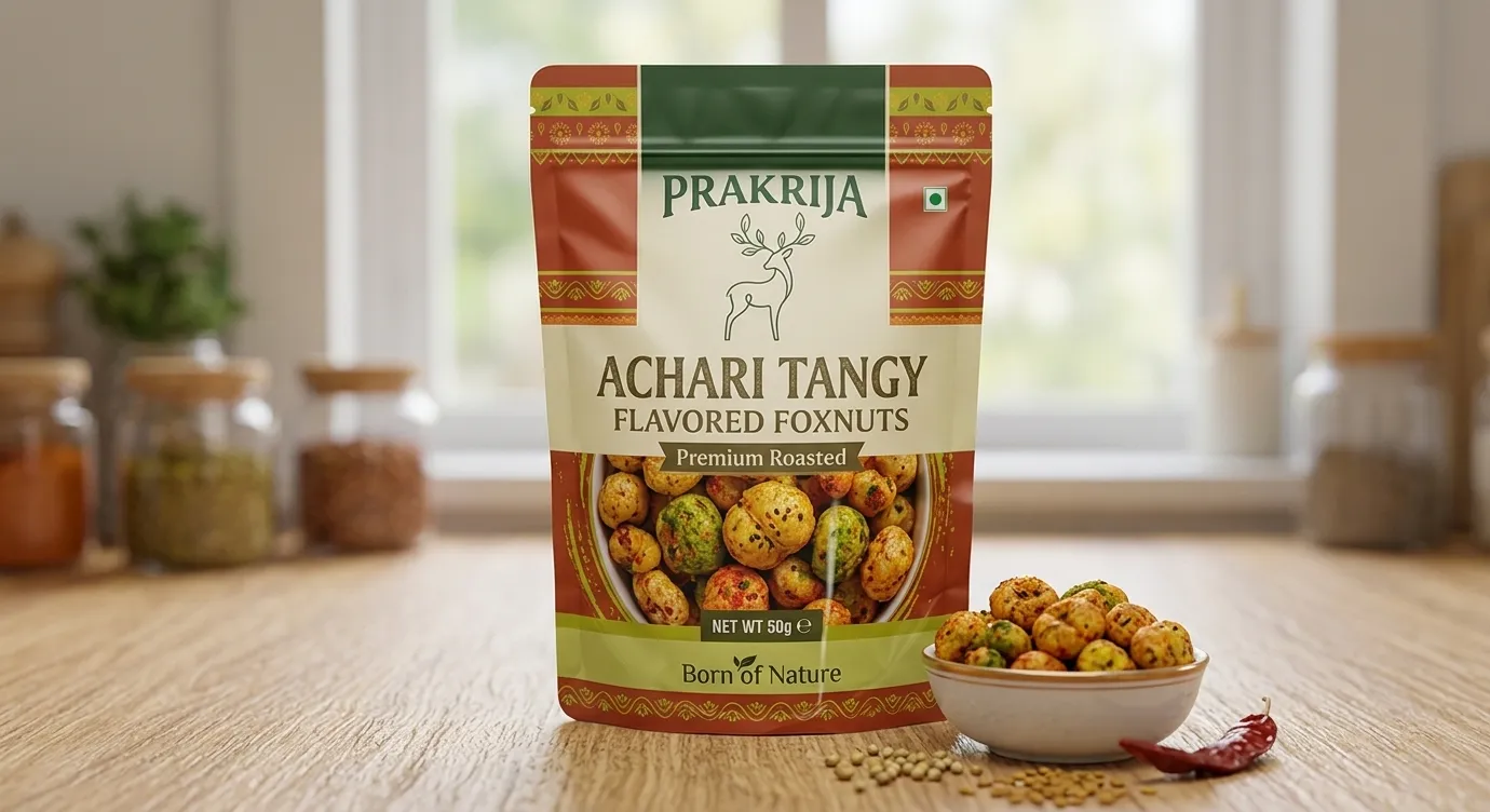 Achari Pickle Spice Makhana Indian Snack