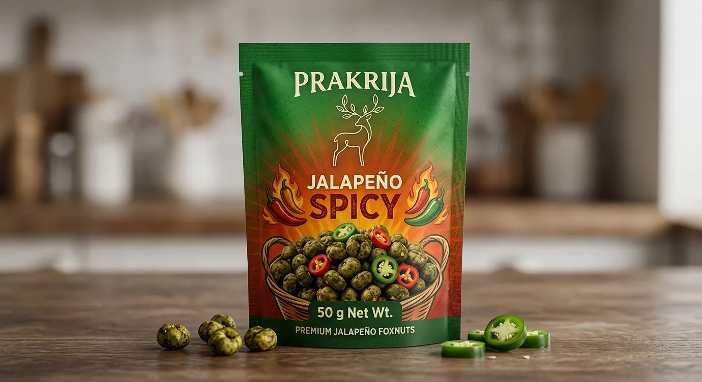 Jalapeno Spicy Makhana Snack