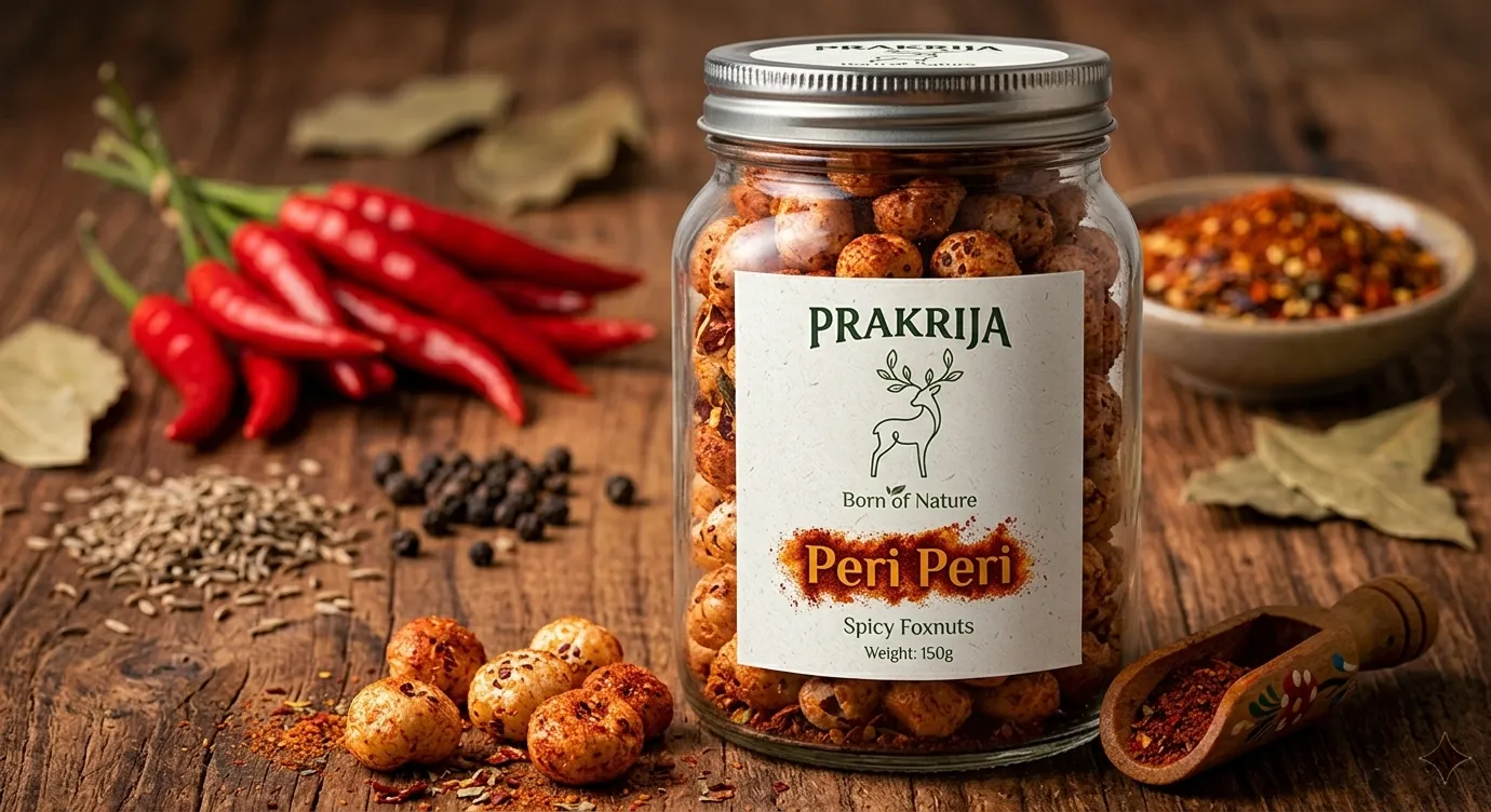Peri Peri Spicy Makhana Snack