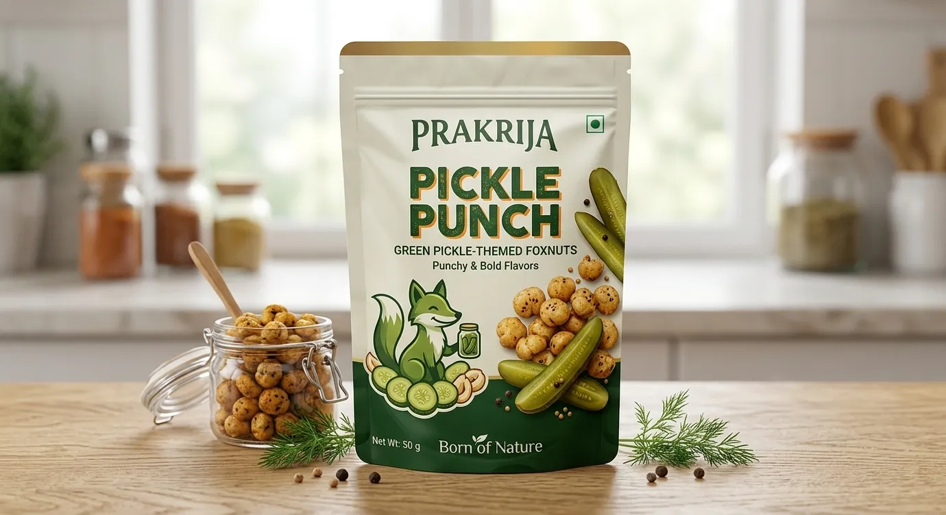 Pickle Punch Makhana Bold Tangy Snack