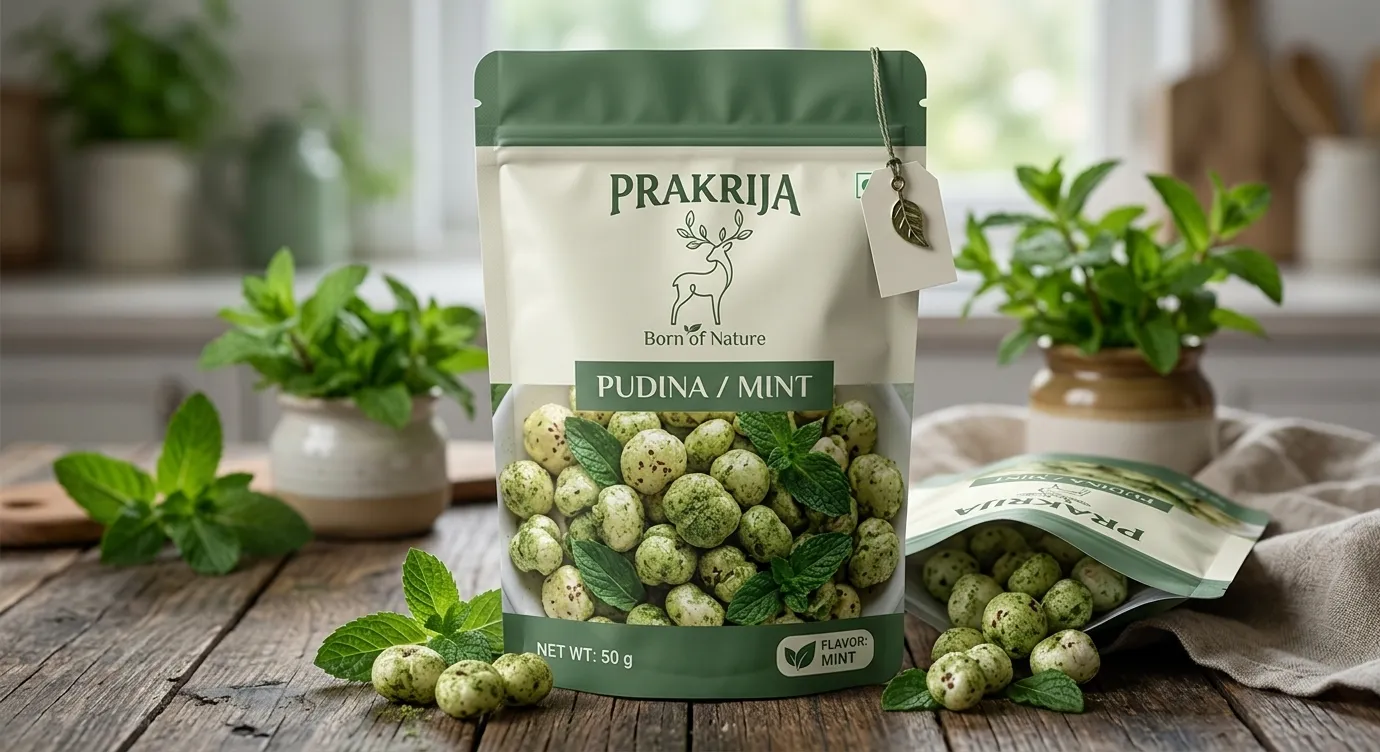 Pudina Mint Flavoured Makhana Snack