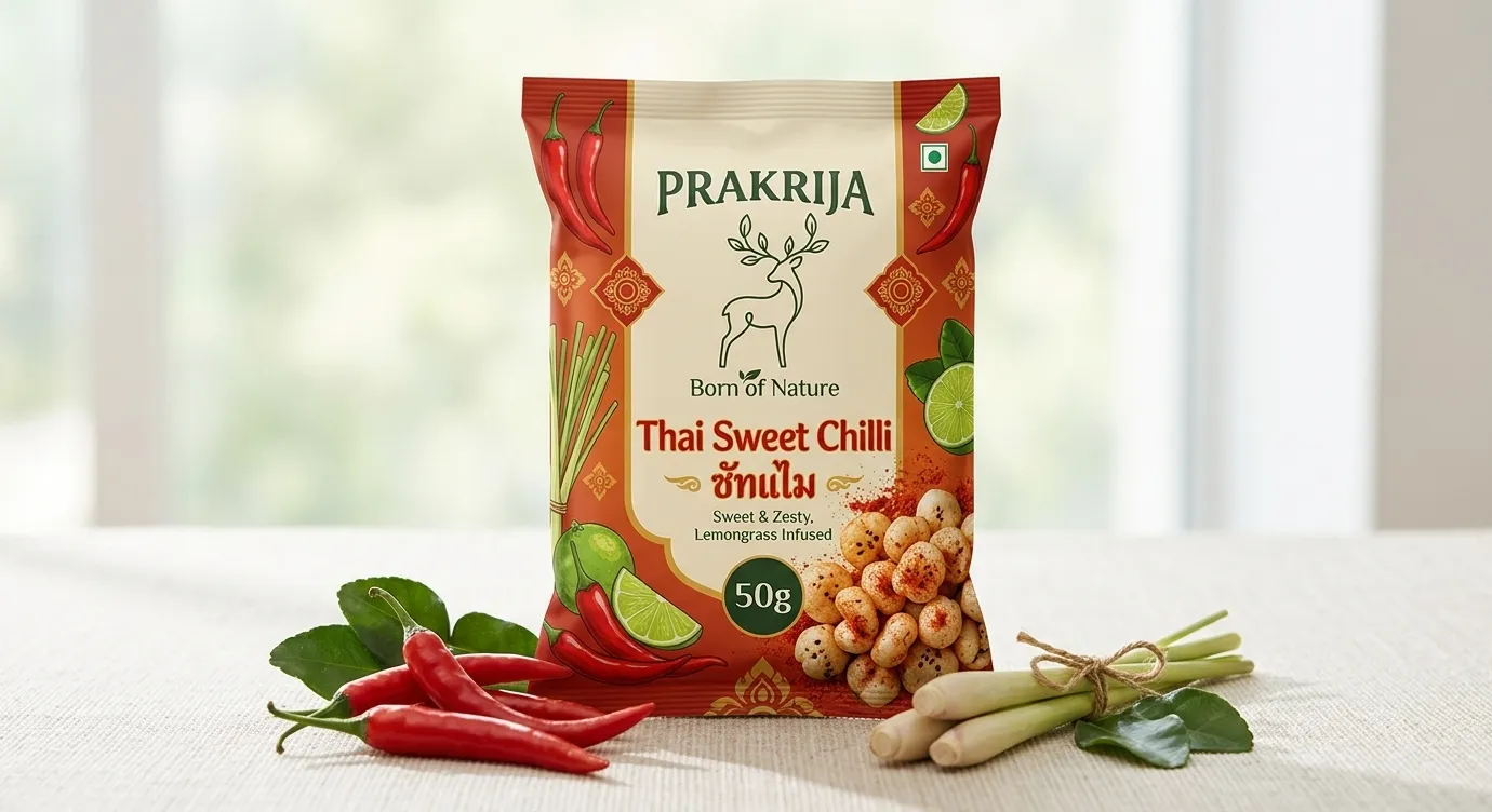 Thai Sweet Chilli Makhana Southeast Asian Snack