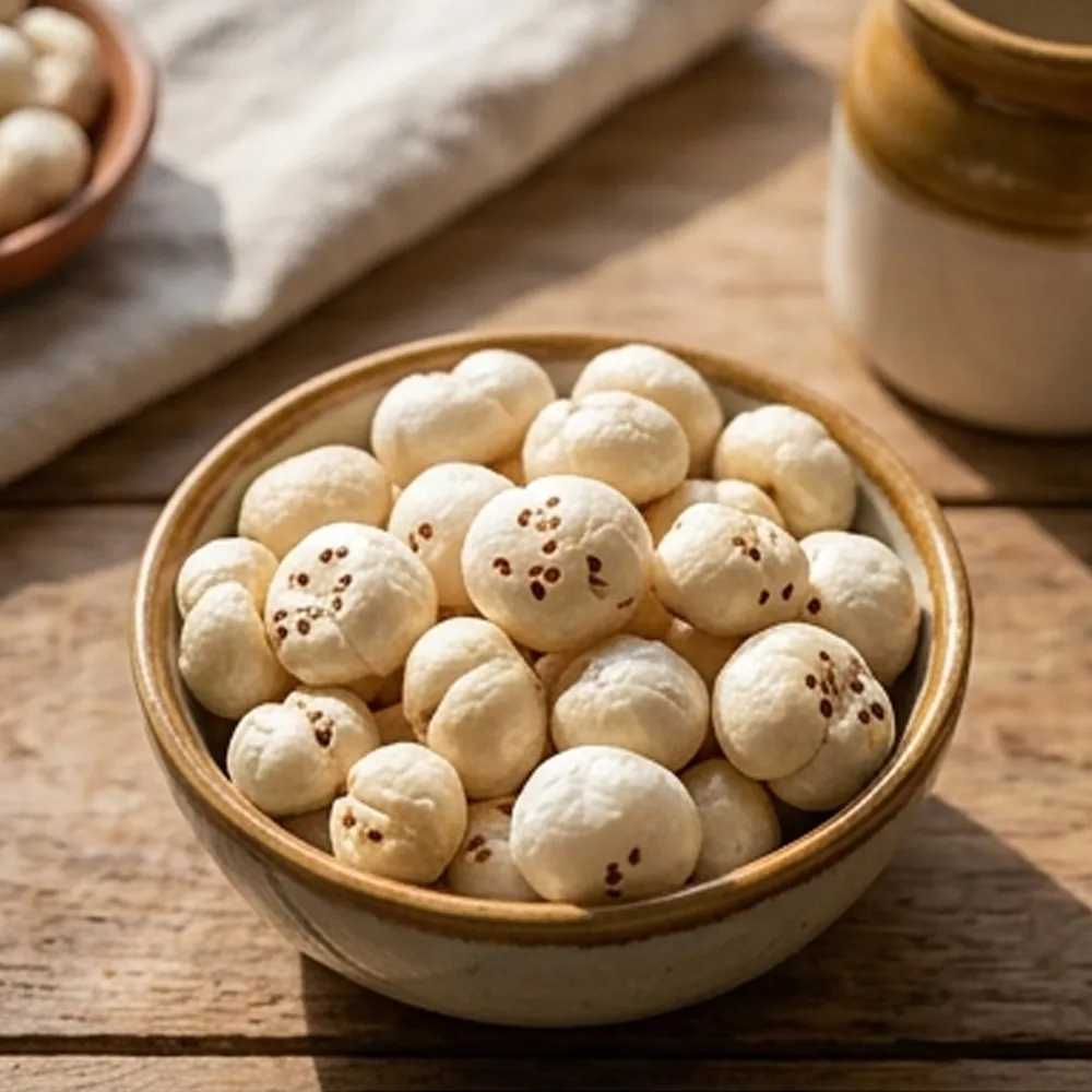 4 Suta Makhana — Small Grade Fox Nuts